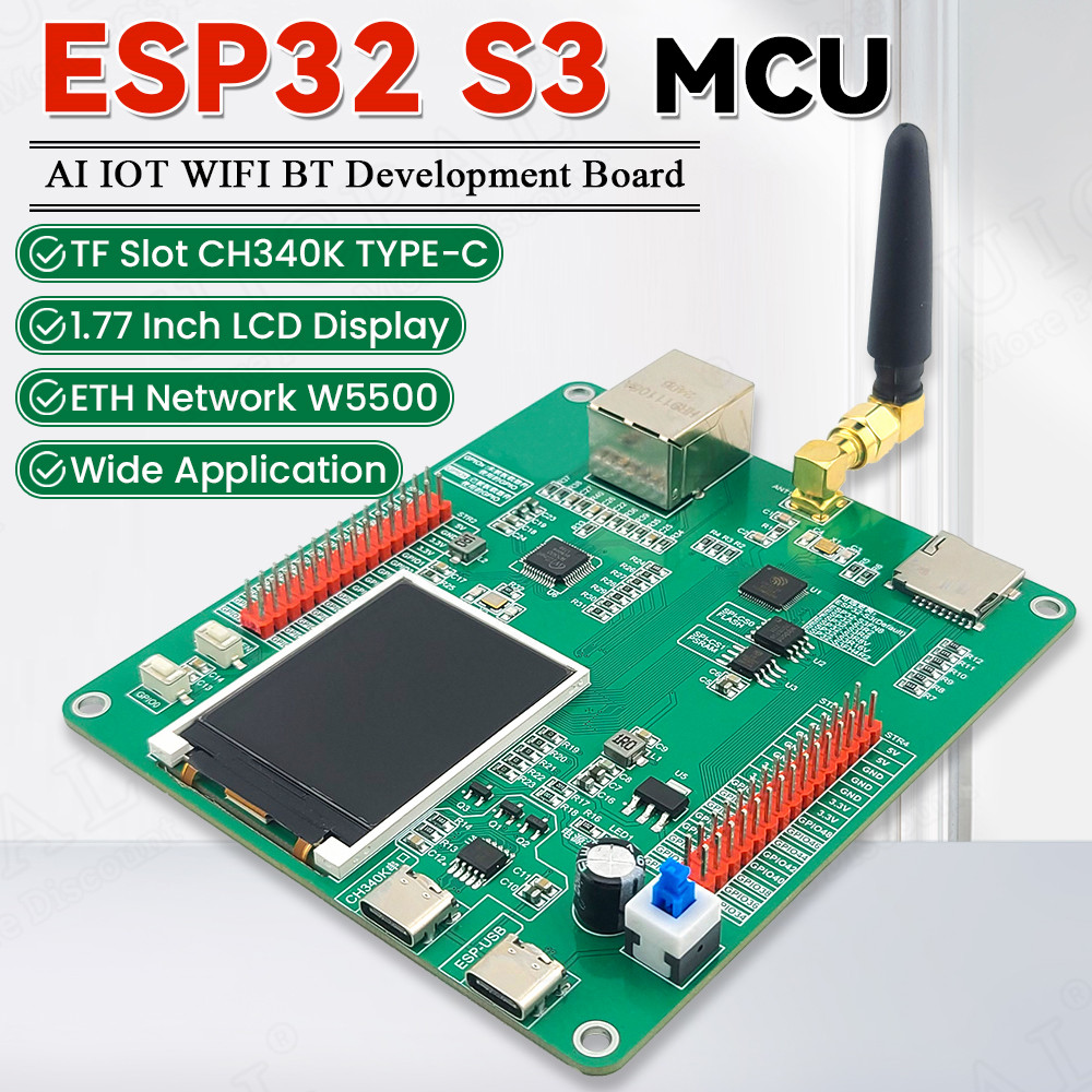 Esp32 Devkit - ESP32-S3 Development Board with 1.77 Inch