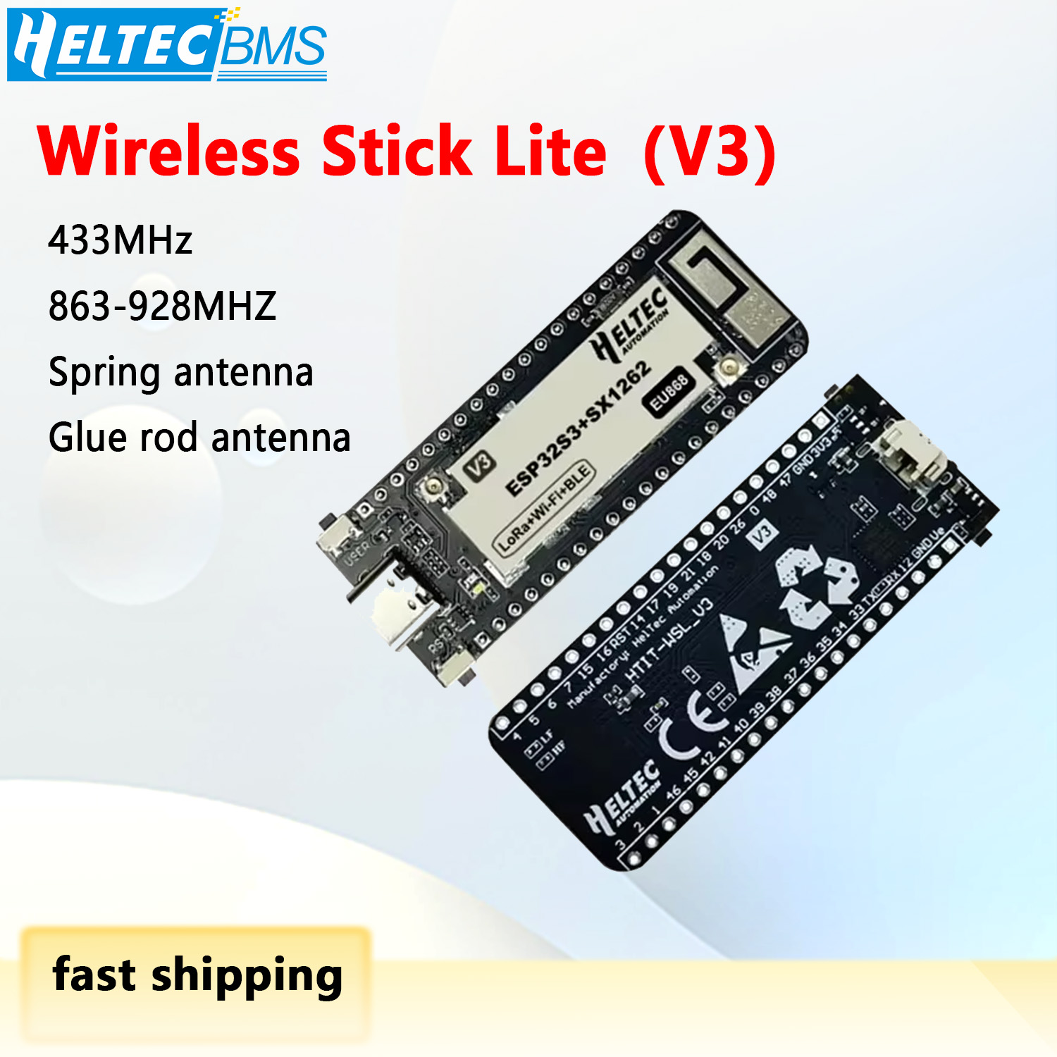 Esp32 Wifi Bluetooth Module - Heltec Wireless Stick Lite（V3）ESP32 with SX1262