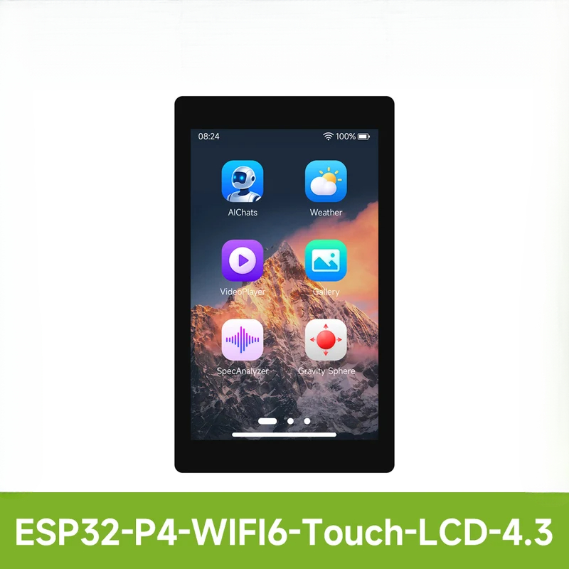 Waveshare ESP32-P4-WIFI6 4.3in - Esp32 P4 ulasan dan harga