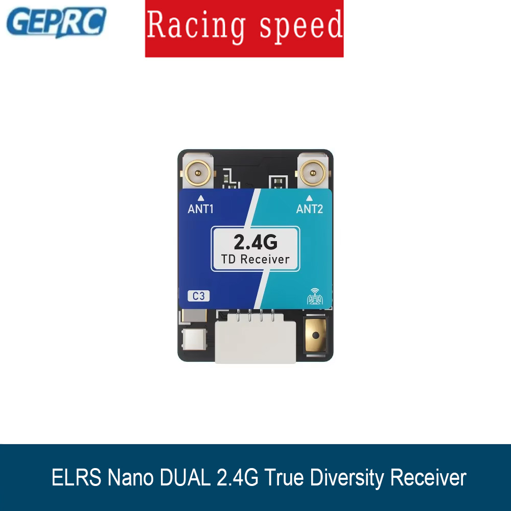 GEPRC ELRS Nano DUAL 2.4G True - Esp32 C3 ulasan dan harga
