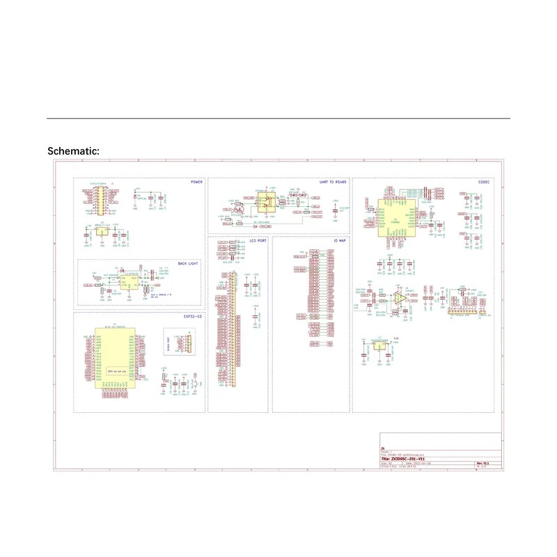 4 inch 86 box central control  - Esp32 S3 ulasan dan harga