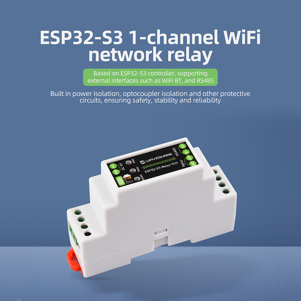 ESP32-S3 1-Channel Relay Modul - Espressif Esp32 ulasan dan harga