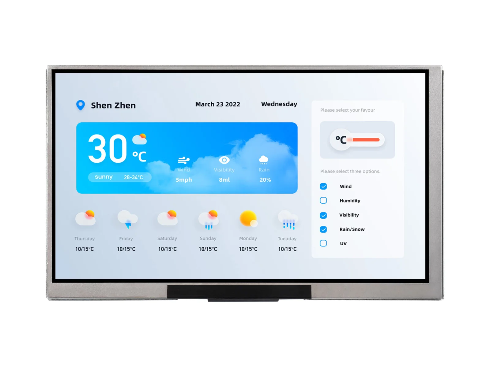 Waveshare ESP32-S3 7inch Displ - Esp32 S3 ulasan dan harga