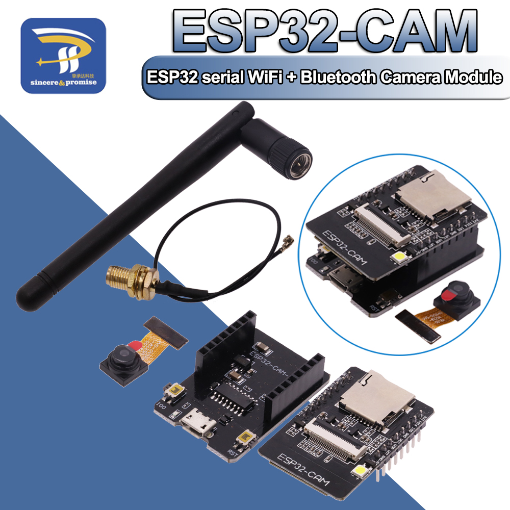 ESP32-CAM WiFi Module 2.4G Ant - Esp32 Devkit ulasan dan harga