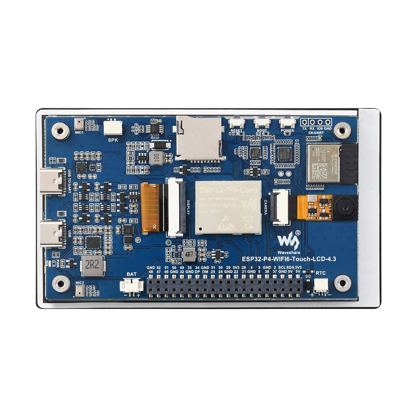 Waveshare ESP32-P4-WIFI6 4.3in - Esp32 ulasan dan harga
