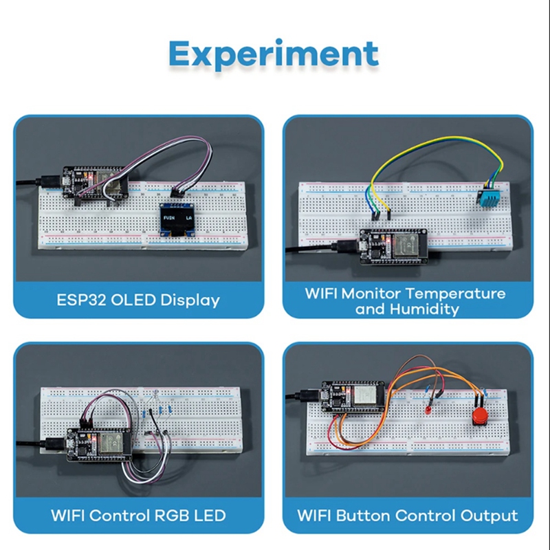 Kit ESP32 ESP-32S WIFI I OT De - Esp32 ulasan dan harga
