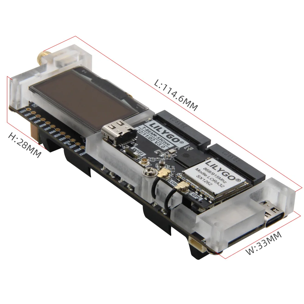 LILYGO SoftRF T-BeamSUPREME ES - Esp32 S3 ulasan dan harga