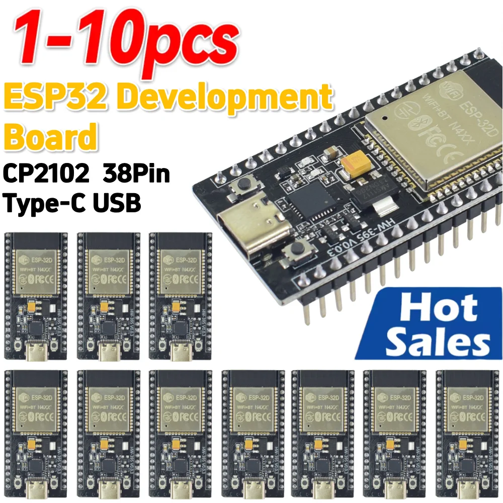 1-10PCS ESP32 Development Boar - Esp32 Wifi Bluetooth Module ulasan dan harga